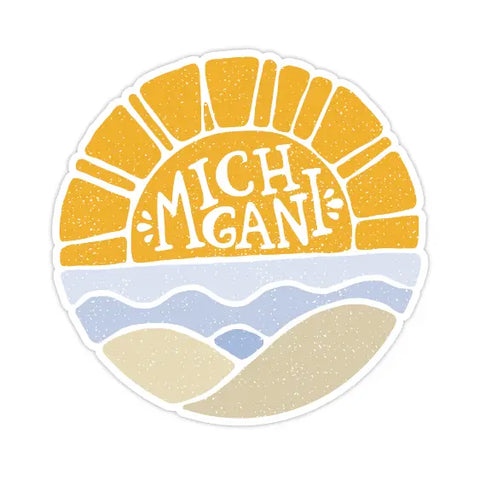 Michigan Dunes Sticker