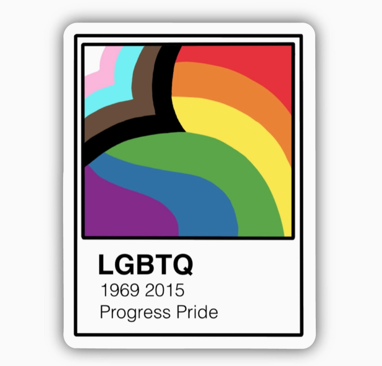 LGBTQ Pride Paint Sticker – FIA Museum Shop