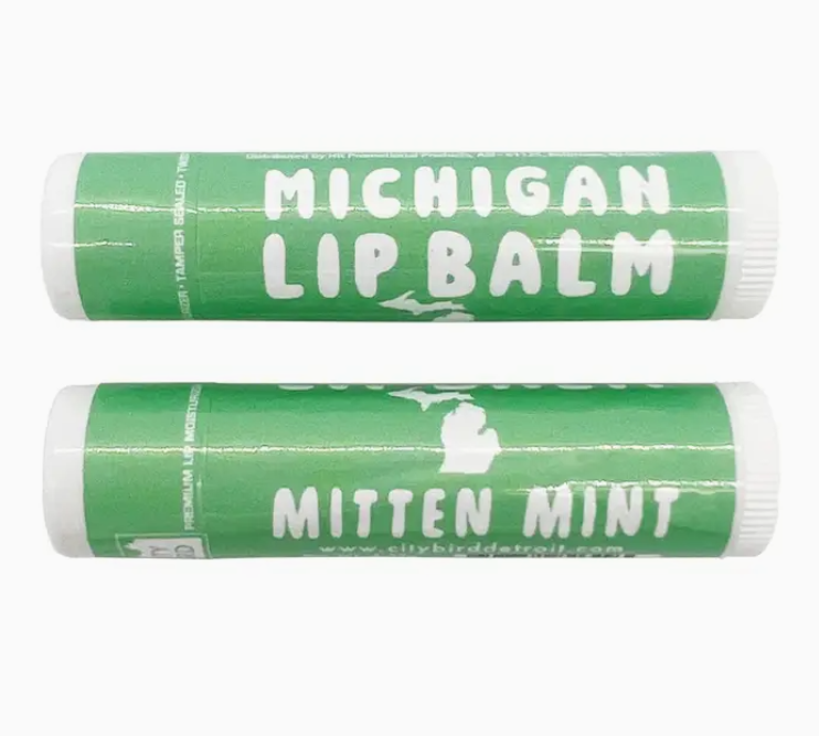 Michigan Organic Beeswax Lip Balm (Mint) FIA Museum Shop