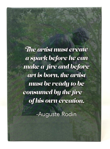 Rodin Quote Sketchbook