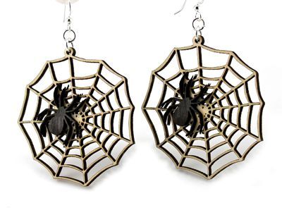 Spider Web Earrings