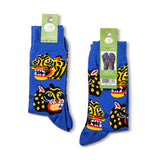 Micotti Wild Cats Crew Socks