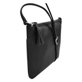 Genuine Leather Slim Crossbody