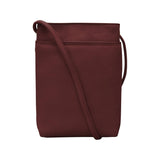 Genuine Leather Open Top Crossbody