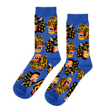 Micotti Wild Cats Crew Socks