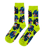 Micotti Wild Cats Crew Socks