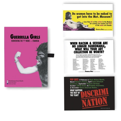 Guerrilla Girls Postcard Box