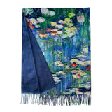 Monet Water Lily Wool Scarf