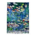 Monet Water Lily Wool Scarf