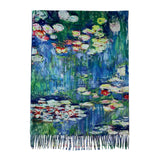 Monet Water Lily Wool Scarf