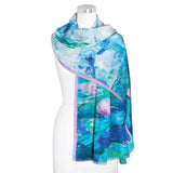 Monet Nympheas Silk Shawl