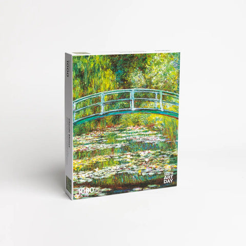 Monet Bridge over a Pond Puzzle