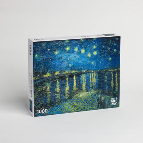 Van Gogh Starry Night over the Rhone Puzzle