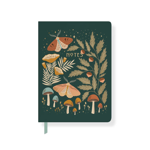 Night Mushroom Paperback Journal