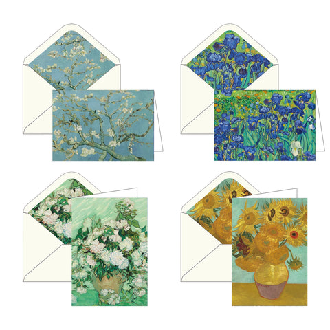 Van Gogh Flowers Notecard Set