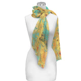 Van Gogh Sunflowers Sheer Scarf