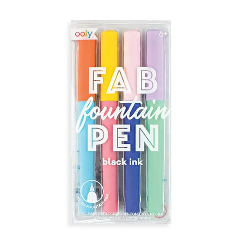Fab Fountain Pens (Black Ink)