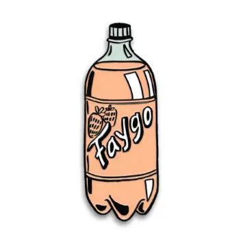 Faygo Enamel Pin