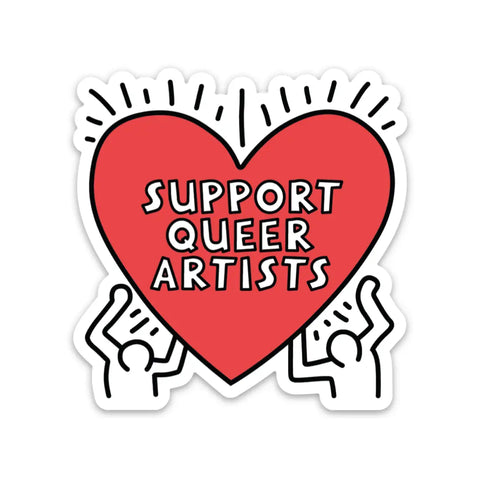 Support Queer Artists Sticker