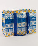 Painted Tiles Shoulder Tote