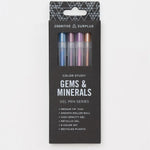 Gems & Minerals Gel Pens