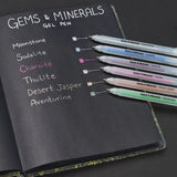 Gems & Minerals Gel Pens