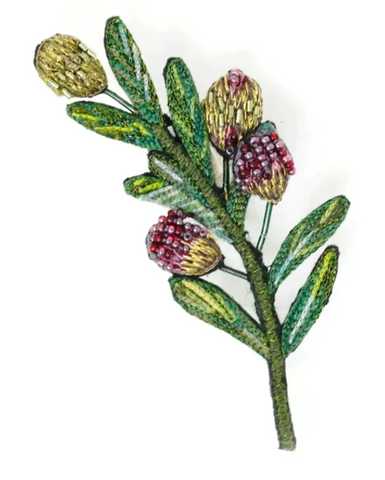 Olive Branch Brooch
