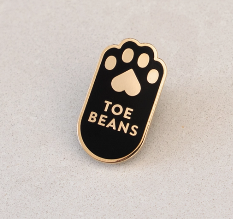 Black Toe Beans Pin