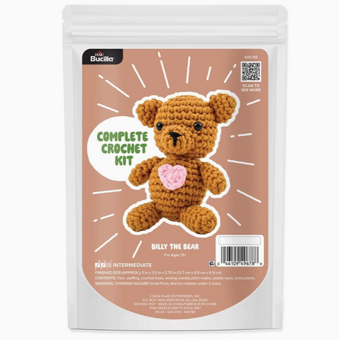 Billy the Bear Crochet Kit