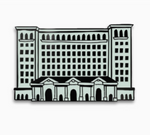 Michigan Central Station Enamel Pin