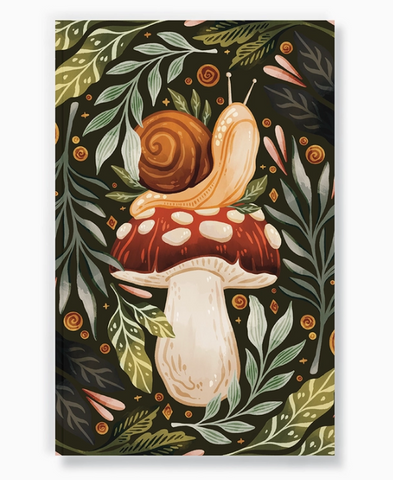 Snail & Mushroom Classic Layflat Journal Notebook