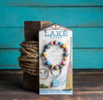 Lake House Wrist Keychain