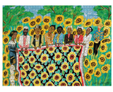 Faith Ringgold Sunflower Quilting Bee Puzzle