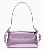 Donna Mirror Metallic Pink Crossbody