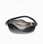 Mila Asymmetrical Black Crossbody