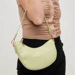 Mila Asymmetrical Pistachio Crossbody