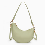 Mila Asymmetrical Pistachio Crossbody