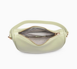 Mila Asymmetrical Pistachio Crossbody