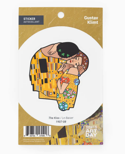 Gustav Klimt The Kiss Sticker