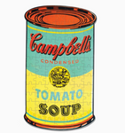 Andy Warhol Mini Shaped Puzzle Campbell’s Soup
