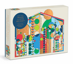 Frank Lloyd Wright Midway Mural 750 Piece Shaped Foil Puzzle