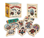 For the Love of Tattoos: A Wooden Magnet Set