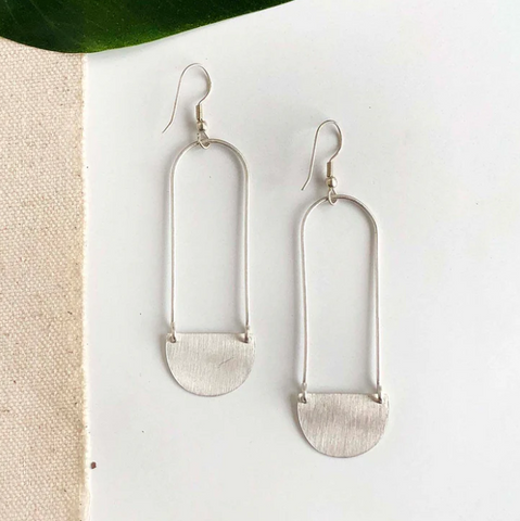 Aliyah Earrings - Silver