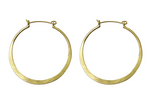 Organic Hoops - Gold