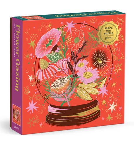 Flower Gazing Foil Puzzle