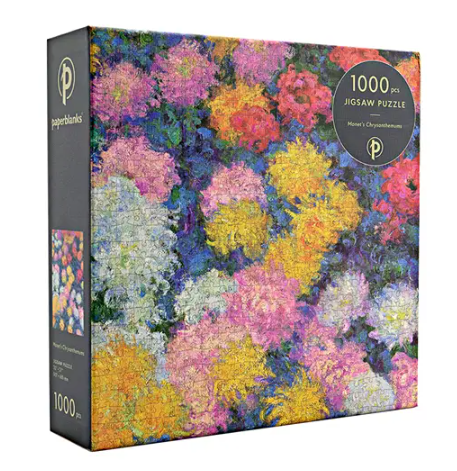 Monet's Chrysanthemums Puzzle
