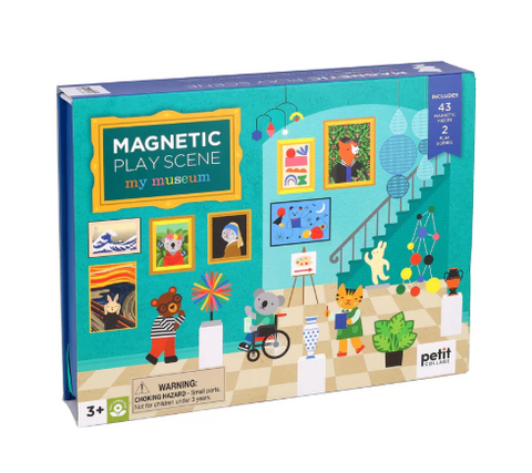 Magnetic Play Scene: My Museum