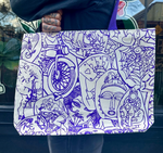 Tattoo Stencil Tote Bag
