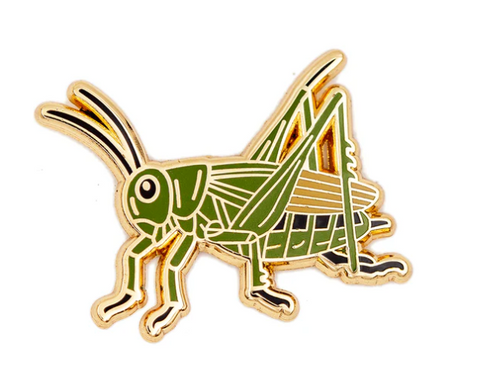 Grasshopper Pin