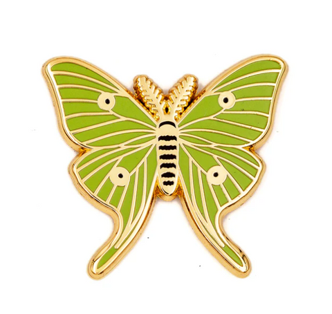 Luna Moth Pin